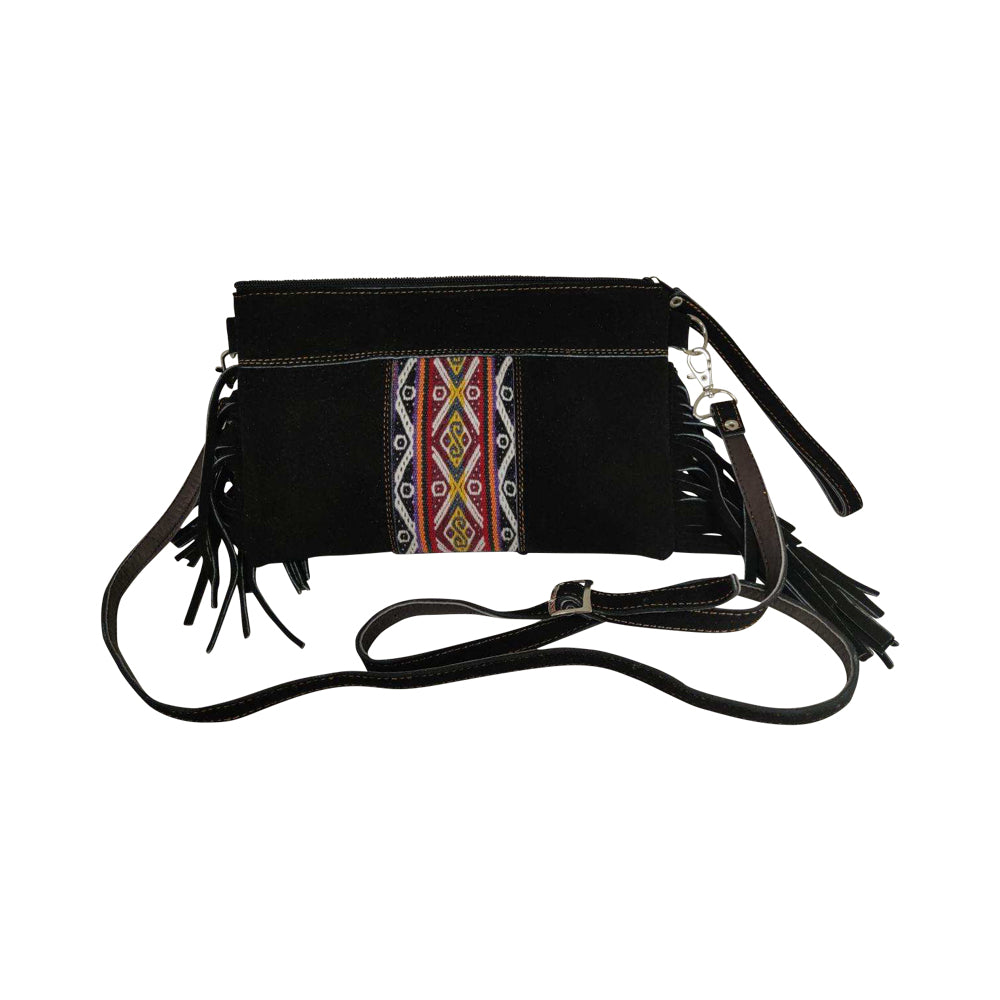 Handmade Peruvian Leather Clutch – Elegant, Functional & Artisan-Crafted