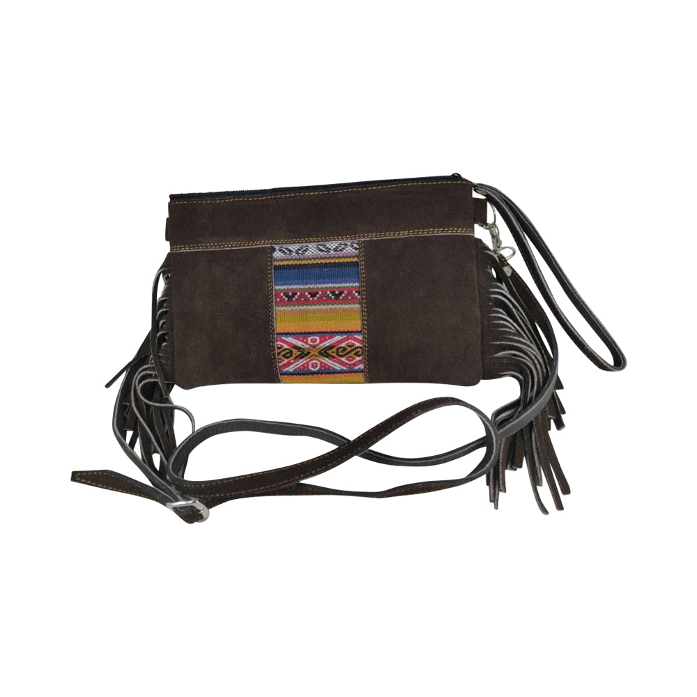 Handmade Peruvian Leather Clutch – Elegant, Functional & Artisan-Crafted