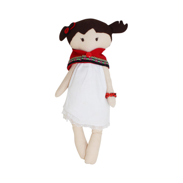 Collectible Bere’s Girlfriend Eco-friendly Cotton Handmade Doll L:16" - Peru Gift Shop