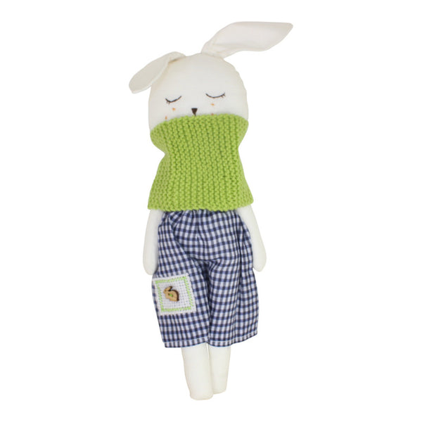 Collectible Bere’s Bunny Friend Eco-friendly Cotton Handmade Doll - Peru Gift Shop