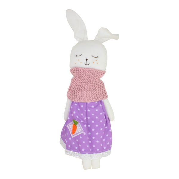 Collectible Bere’s Bunny Eco-friendly Cotton Handmade Doll - Peru Gift Shop