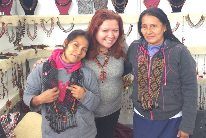 Eco-friendly Women Good Luck Bracelet for Women w/Huayruro Red Seeds 6” - 8.5”