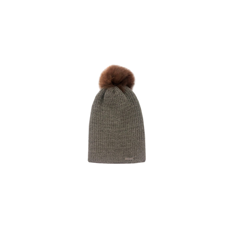 Baby Alpaca "Lima" Handmade Unisex Knit Hat - One Size Fits All