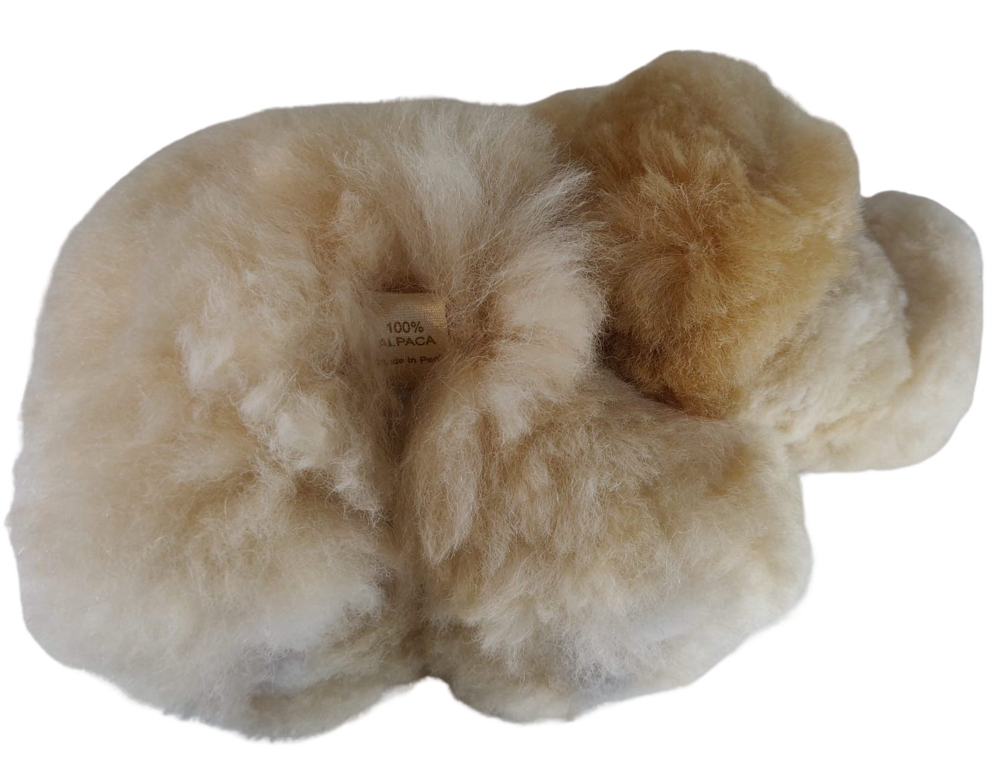 100% Baby Alpaca Fur Elephant • Handmade • Hypoallergenic & Pillow Soft • (12 INCH)