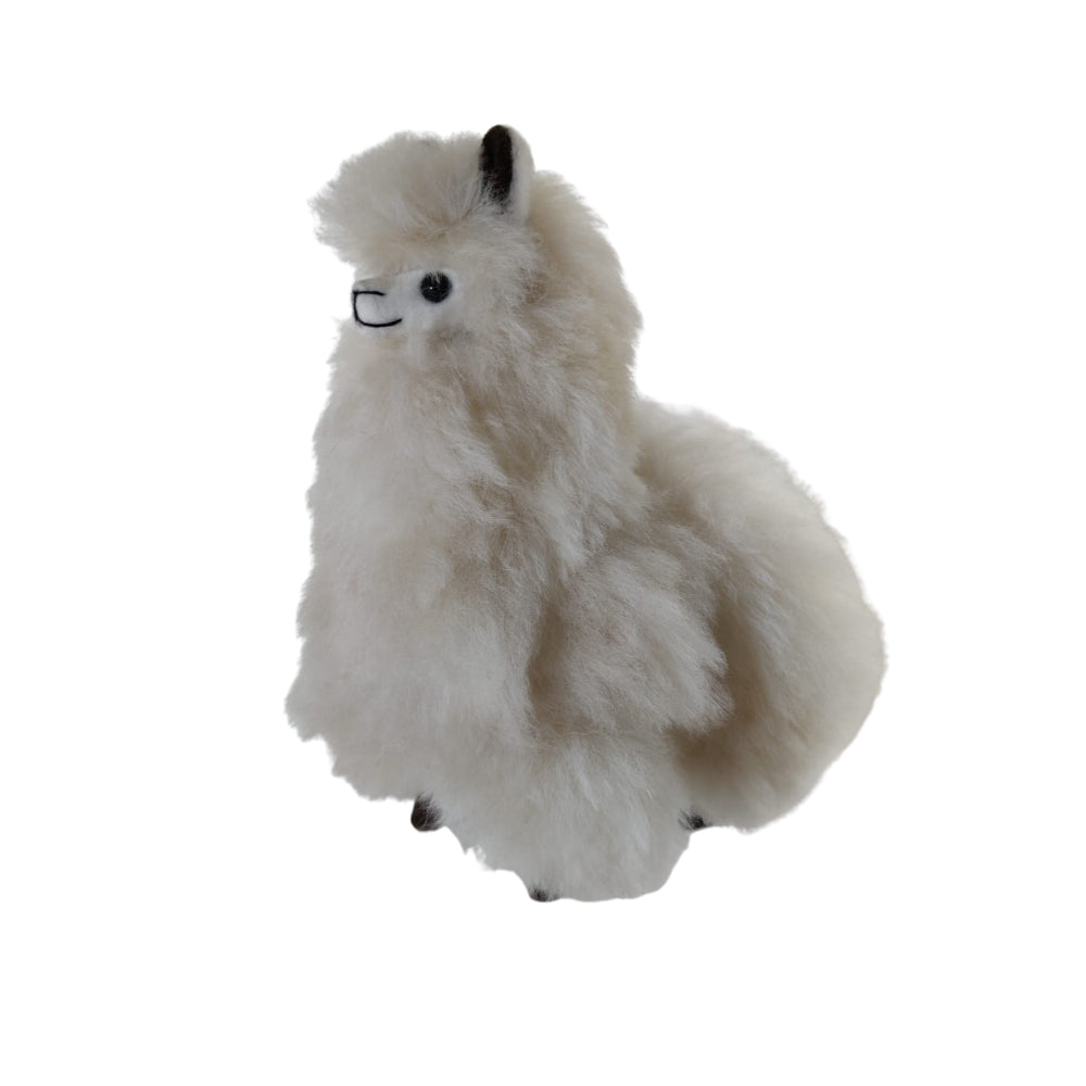 100% Baby Alpaca Fur "LLAMA LOVE" • Handmade • Hypoallergenic & Pillow Soft • (7 INCH)