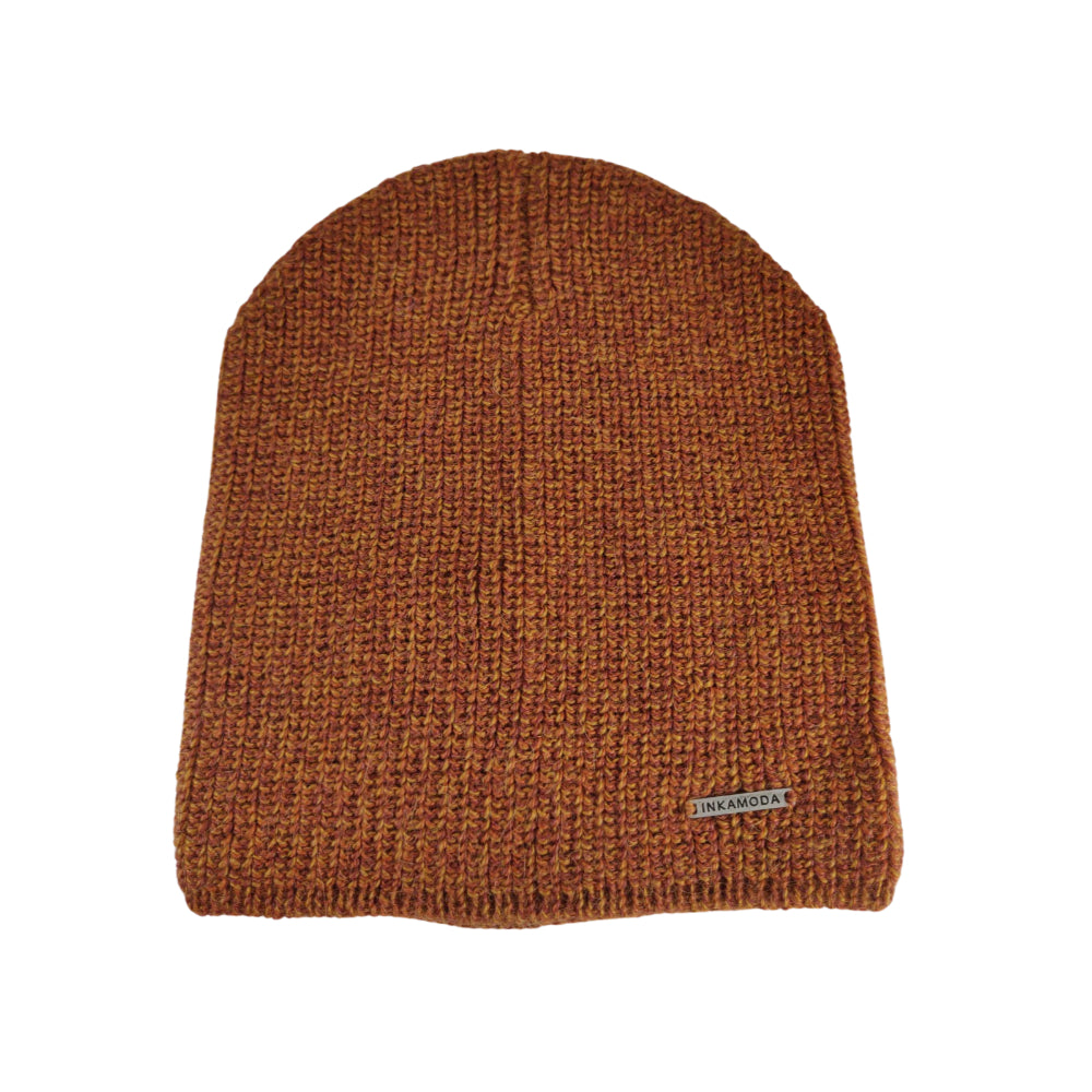 Gorro de punto UNISEX hecho a mano de Baby Alpaca - Talla única