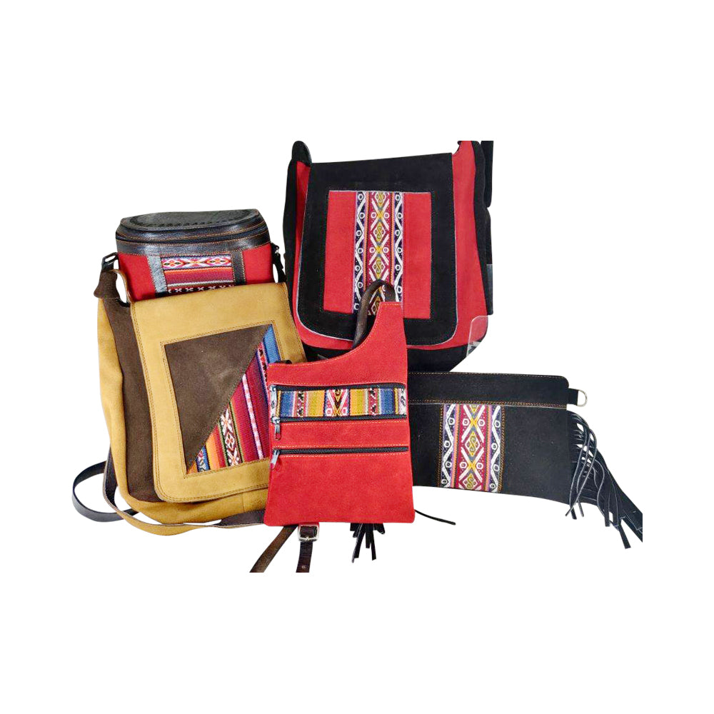 Handmade Peruvian Leather Handbag – A Fusion of Tradition & Elegance