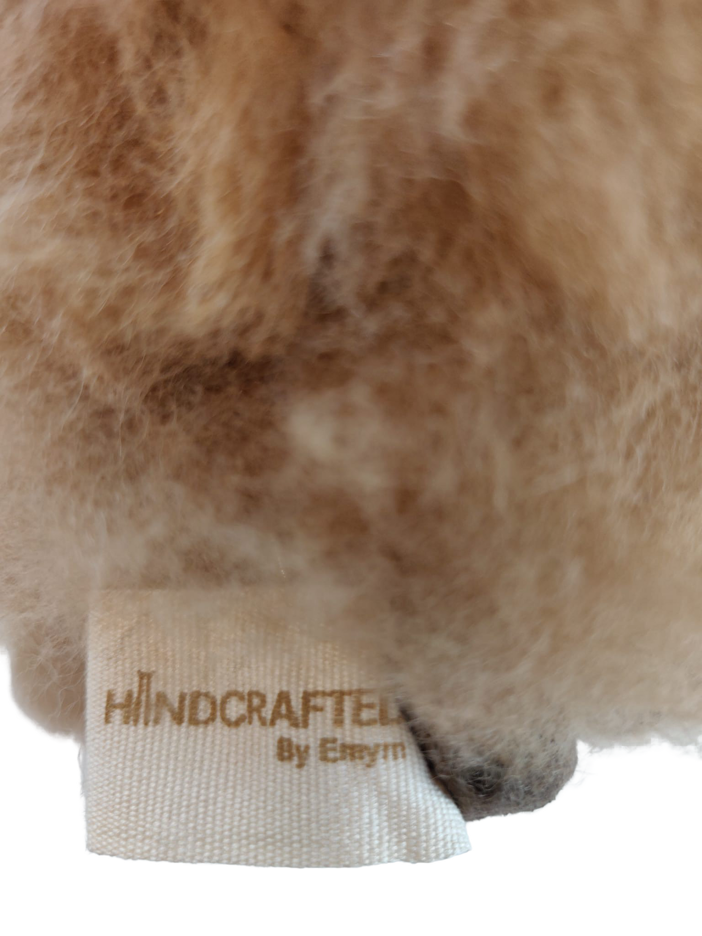 100% Baby Alpaca Fur Lion • Handmade • Hypoallergenic & Pillow Soft • (8 INCH)