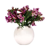 Handmade Luxury Home Decor Silver Plated "Scarlett" Flower Vase