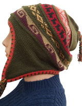 Sombreros "Chuyo" UNISEX hechos a mano de alpaca suaves y cálidos - Talla única