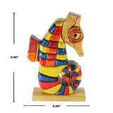 Seahorse Reversible Handmade Woodwork Puzzle - Symbol of Strength & Power Handmade - Peru Gift Shop