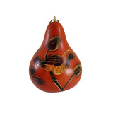 Luxury Bird Handmade Christmas Tree Ornament Decoration - Peruvian Traditional Gourds (Set of Three)