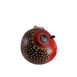 Deluxe Owl Ornament Handmade Christmas Tree Ornament Decoration - Peruvian Traditional Gourds