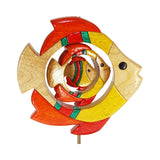 Sealife Fish Set  Reversible  Handmade Woodwork Puzzle - Symbol of Freedom - Peru Gift Shop