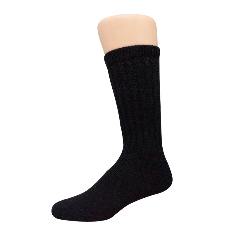 Warm & Comfy 100% Baby Alpaca Extra Long Socks