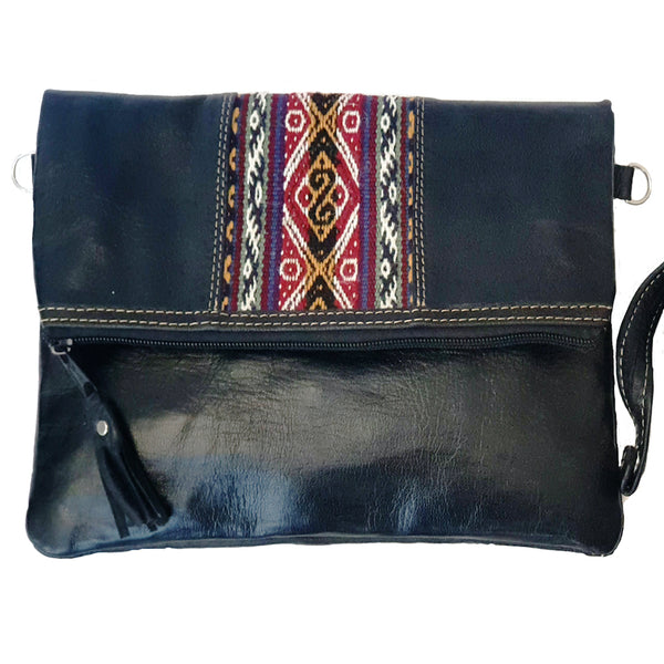 Genuine Leather Handmade Messenger Handbag