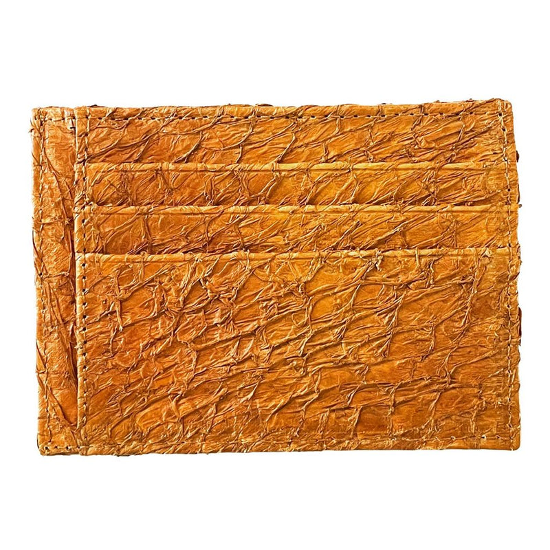 Minimalist Ecofriendly UNISEX (Paiche) Fish Leather Card Wallet - Multiple Colors