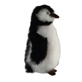Pingüino 100 % baby alpaca que no daña la piel • Hecho a mano • Hipoalergénico y suave como almohada • (10 PULGADAS) 