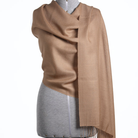 Stylish Year Round Shawls for Men/Women - 70% Peruvian Baby Alpaca 30% Natural Silk