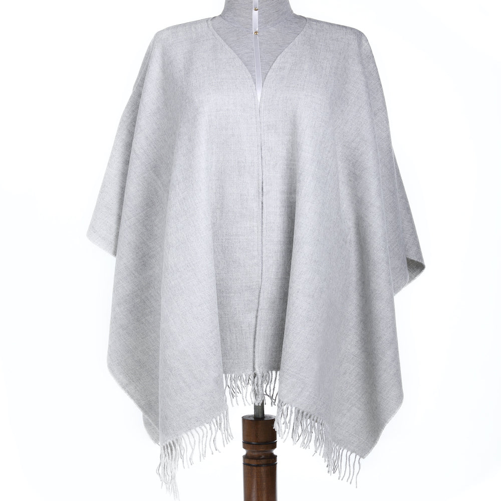 Stylish & Luxury Baby Alpaca Wool Warm Poncho Knit - One Size Fits All