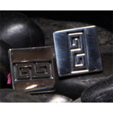 “Moschik” Peruvian Inspired Sterling Silver Cufflinks - EvelynBrooksDesigns