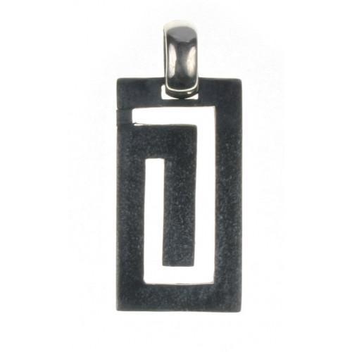 “Moschik” Peruvian Inspired Sterling Silver Key Reversible Pendant - EvelynBrooksDesigns