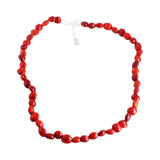 Classic Ecofriendly Red & Black Good Luck Necklace 16"-24"