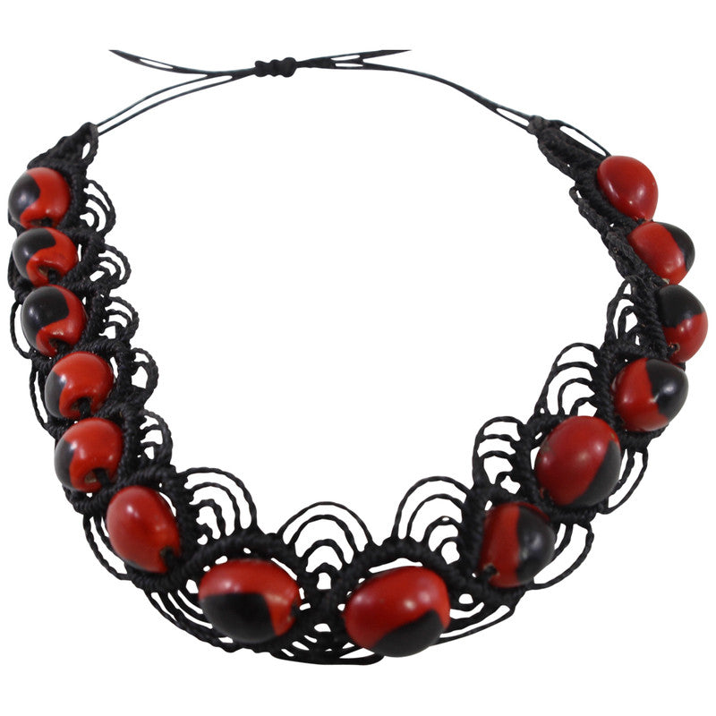 Eco-friendly UNISEX Good Luck Chocker w/Meaningful Seed Beads 16” -  20” - Peru Gift Shop